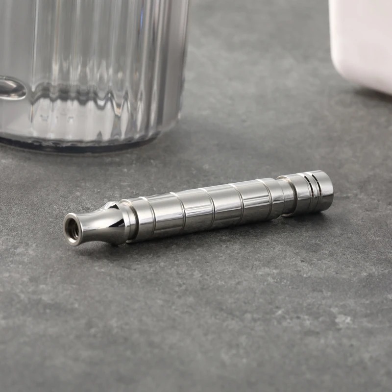 YAQI Saturn gepolijst 303 roestvrij staal veiligheidsscheermeshandvat voor heren