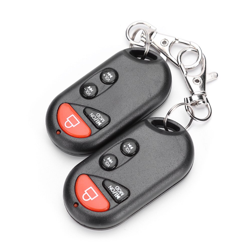 Remote Control Motorcycle Alarm System MP3 FM Radio Ordinary Layout Operation Conveninently Bluetooth Speaker Amplifier