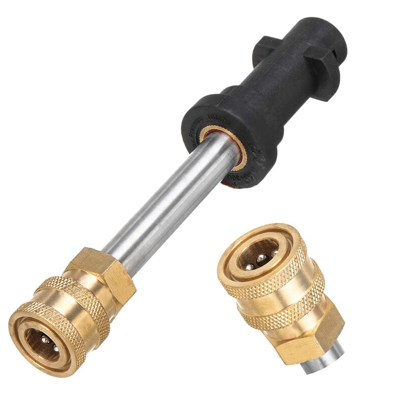 Adaptador de liberación rápida limpiador de alta presión para Karcher K K2 K3 K4 K5 K6 K7 herramienta para lavado de coche adaptador hembra