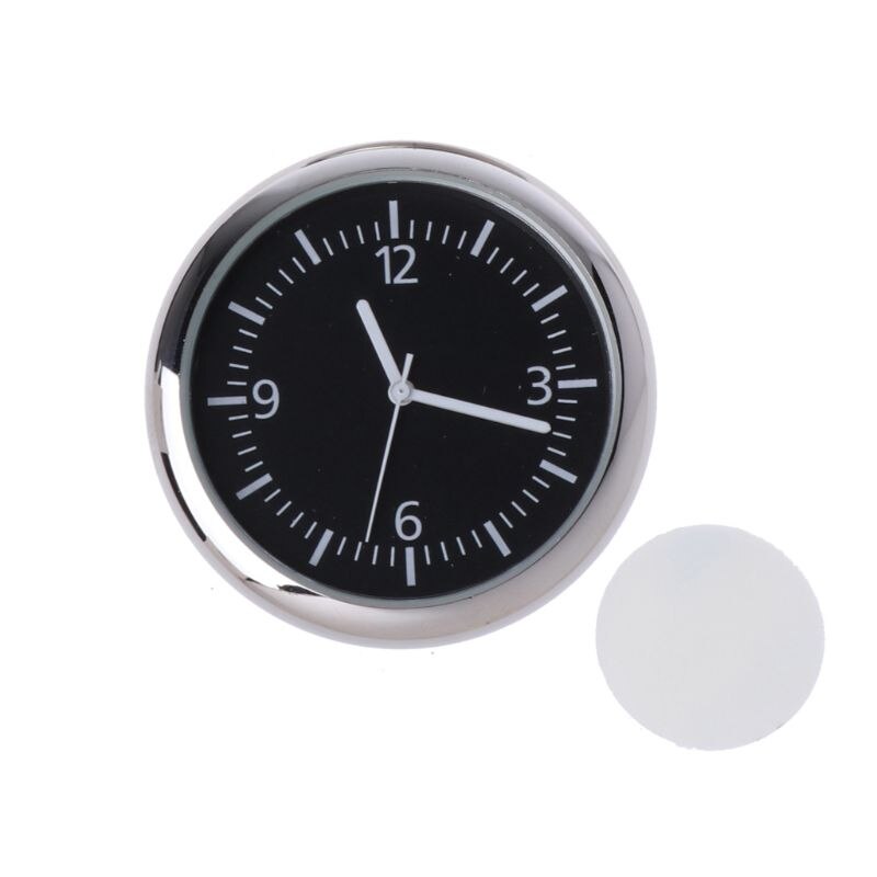 Universal Auto Uhr Stick-on elektronische Uhr Armaturenbrett Nachleuchtende  Dekoration F