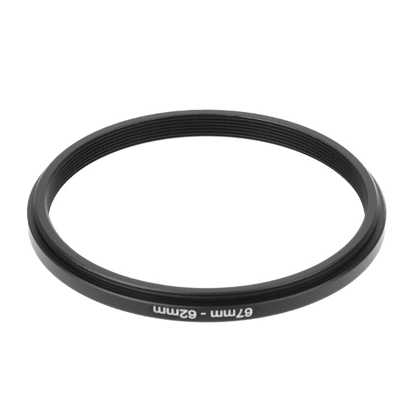 67mm To 62mm Metal Step Down Rings Lens Adapter Filter Camera Tool Accessory