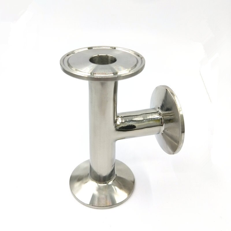 3/4 Zoll Edelstahl 304 Tri Clamp T-Stück - Sanitäres Y-Form Rohrfitting Für Lebensmittelindustrie