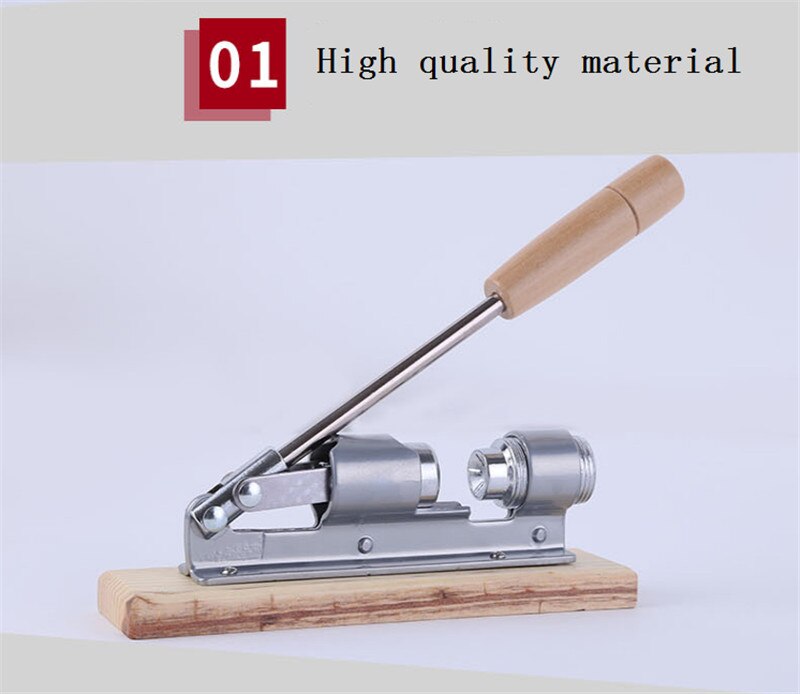 Electroplated golden mechanical walnut opening machine / nut clipper / walnut opener