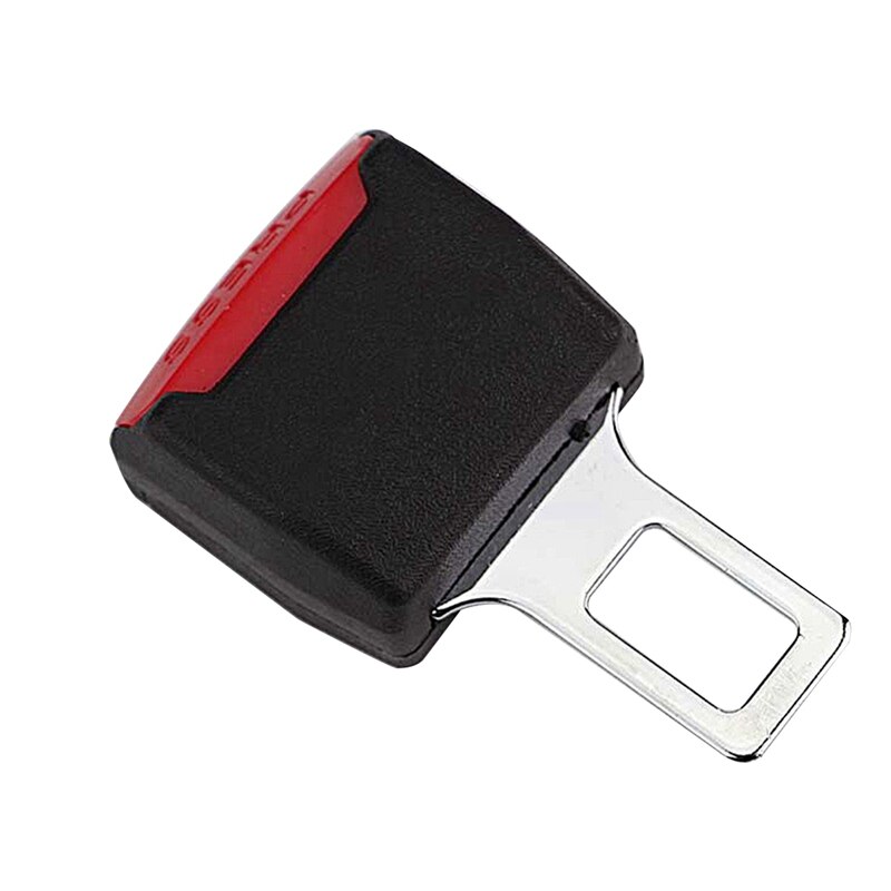 1Pc Zwarte Autogordel Clip Extender Veiligheid Veiligheidsgordel Lock Gesp Plug Dikke Insert Socket