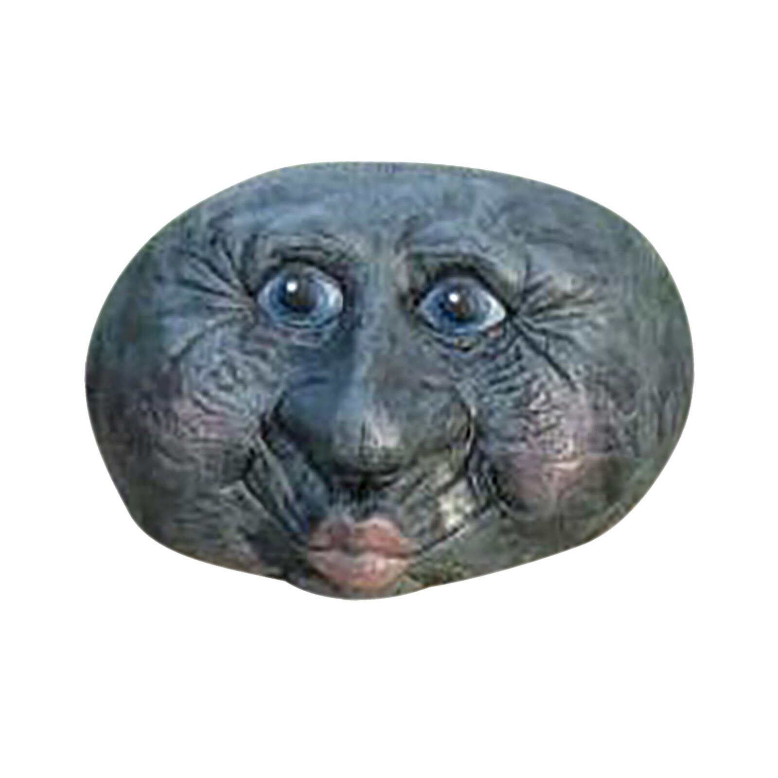 Levensechte Gotische Gargoyle Standbeeld Decoratieve Hars Sculptuur Blauw voor Huis Tuin