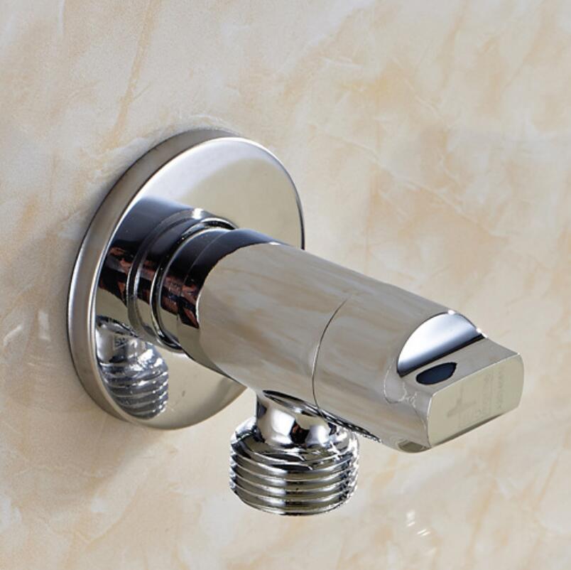 Fine Copper And Cold Water Universal Quick Opening Triangle Valve Water Stop Valve Faucet Toilet Inlet Valve