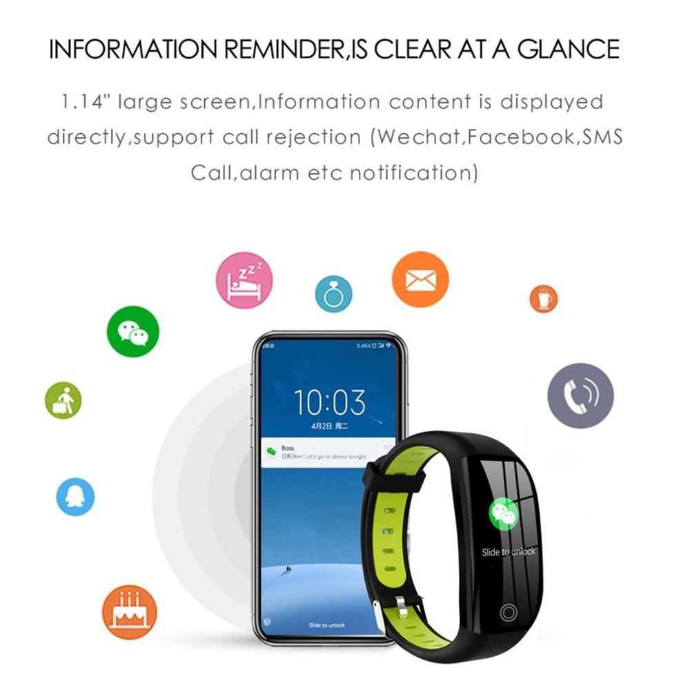 Nuovo Braccialetto Intelligente GPS Distanza fitness attività inseguitore IP68 Impermeabile Orologio Pressione Sanguigna Sonno tenere sotto controllo accorto braccialetto Della fascia