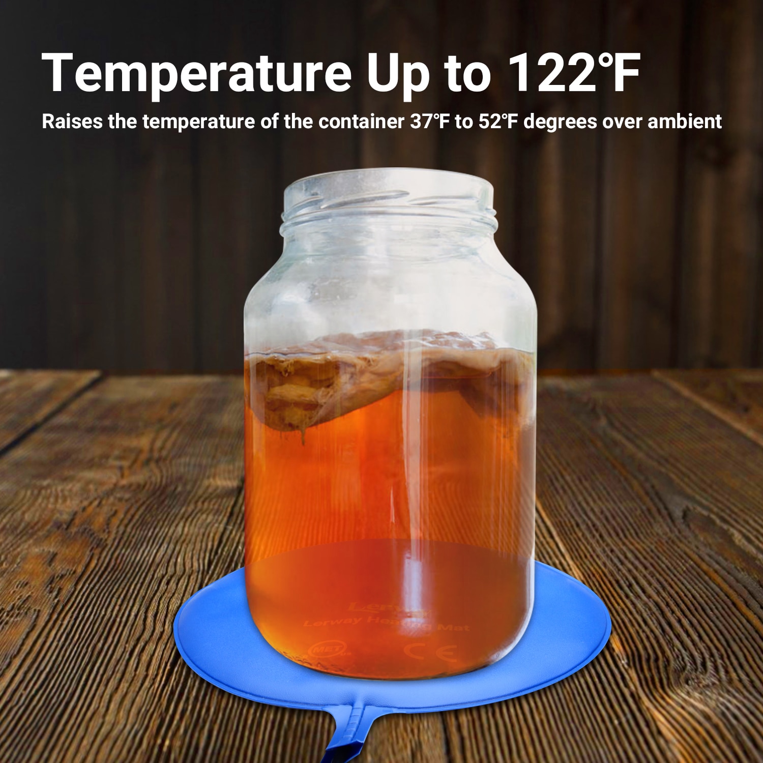 INKBIRD Fermentation Heating Pad 25W Seedling Heating Mat 12"Waterproof Plant Seed Brew Germination Propagation Clone Starter