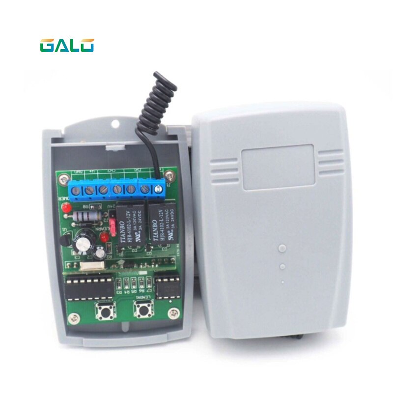 433Mhz Universal Wireless Remote Control Switch 2CH Relay Receiver Module keypad & Remote Controls Optional