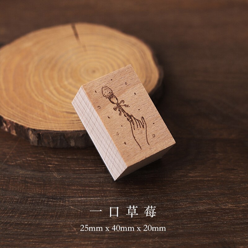 Jahrgang Strauß Blume der Poesie dekoration stempel holz stempel für scrapbooking schreibwaren DIY handwerk Standard stempel: 8