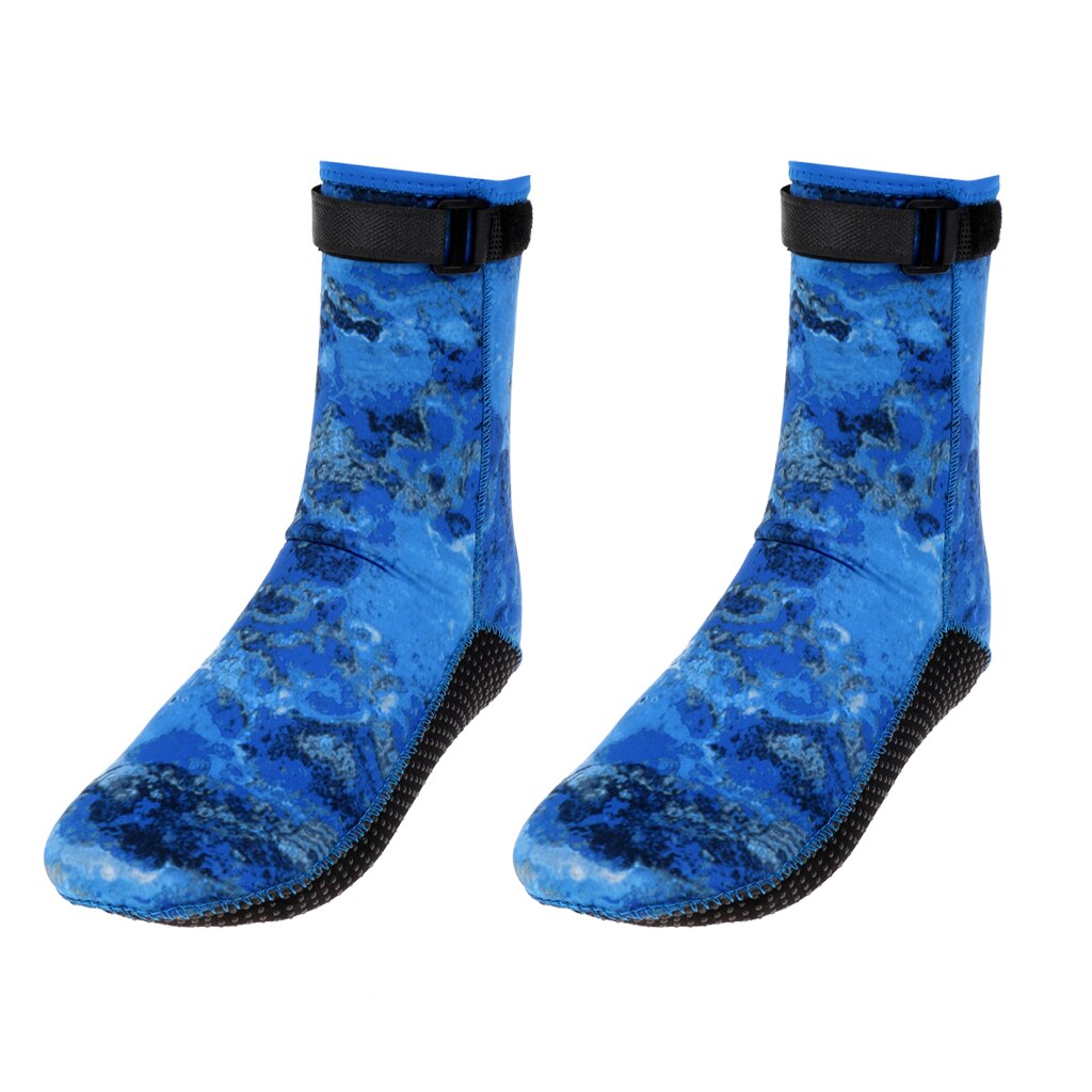 Calcetines para aletas de neopreno a prueba de agua de 3mm para buceo snorkel natación deportes acuáticos senderismo y muchos más
