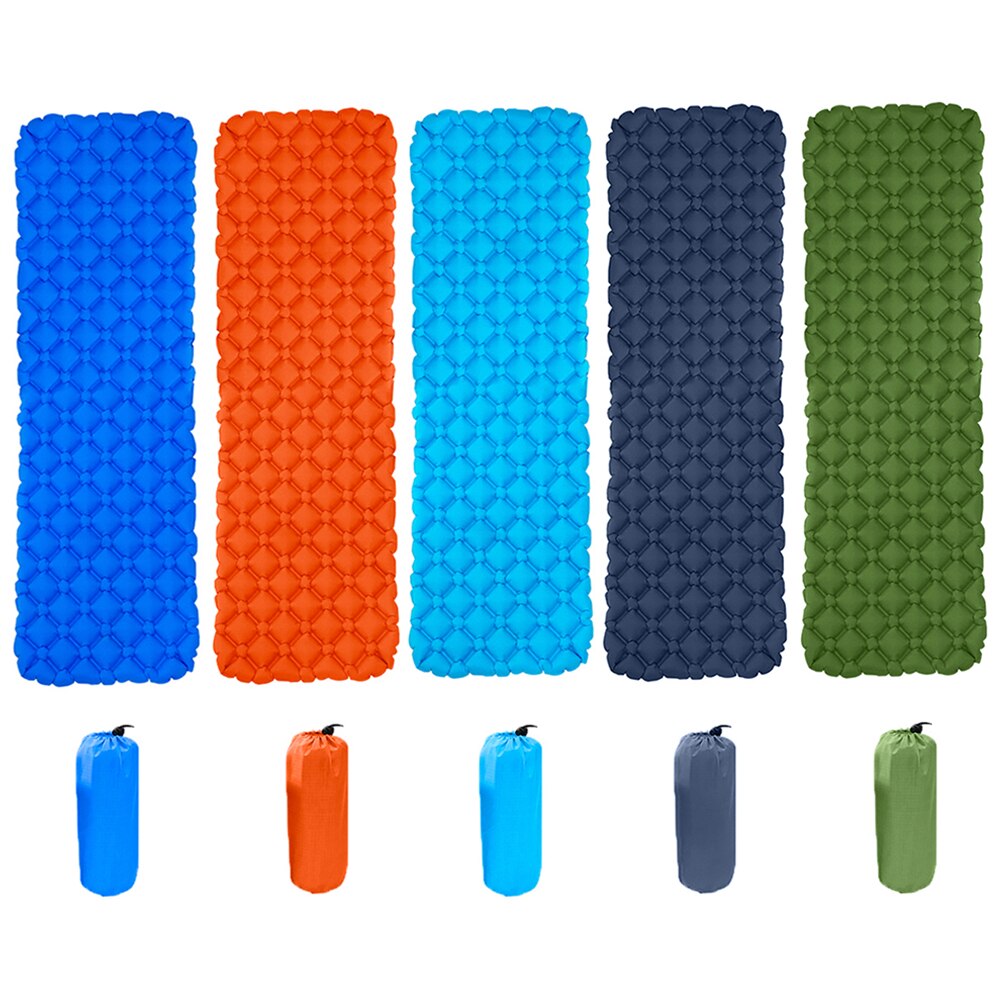 Camping Air Mat Inflatable Tent Hiking Trekking Portable Travel Sleeping Pads Travel Folding Bed Sleeping Pad