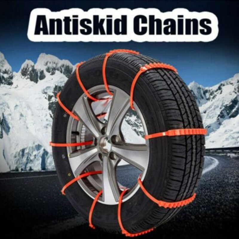 20/10 stk universal nylon anti-skrid kæder bil lastbil hjul dæk dæk kabelbindere til sne anti-skrid nødsituation vinterkørsel