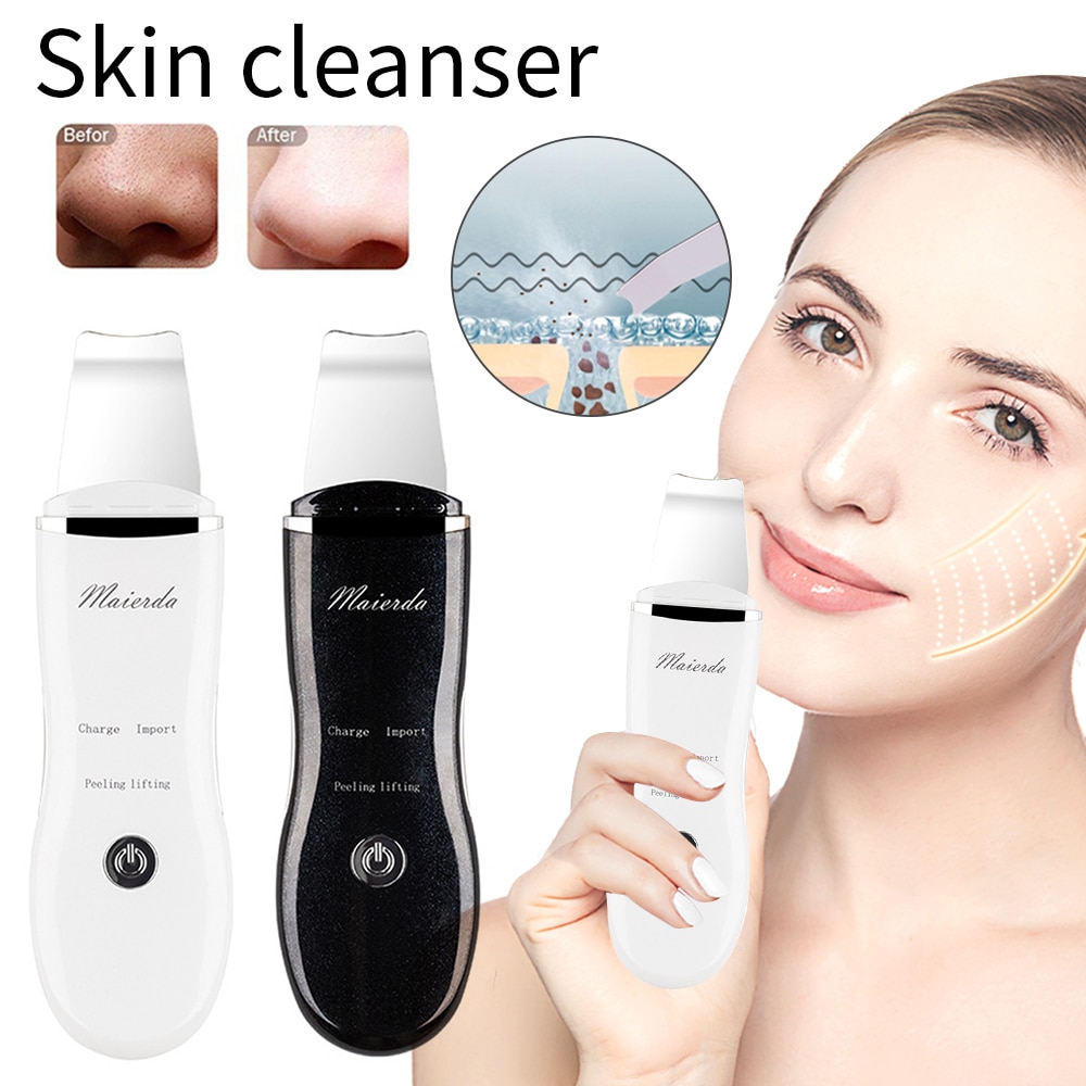 Blackhead Remover Ultrasonic Face Scrubber Pore De... – Grandado