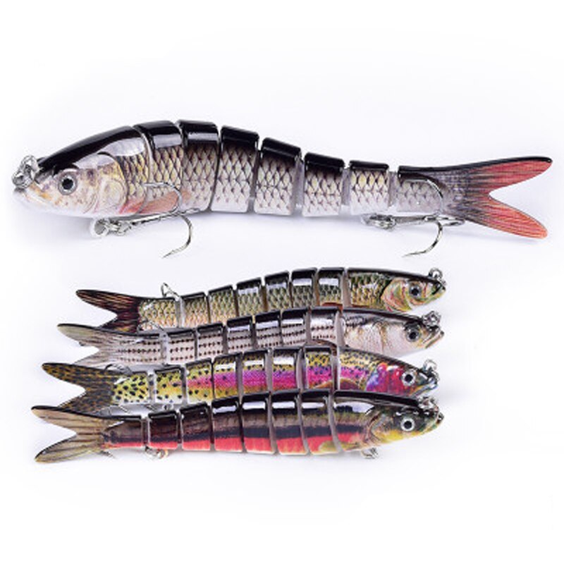 14cm 23g 8 Segment Köder Sinking Wobbler Angeln Lockt Harte Künstliche Gelenk Crankbait Swimbait Für Angelgerät Locken