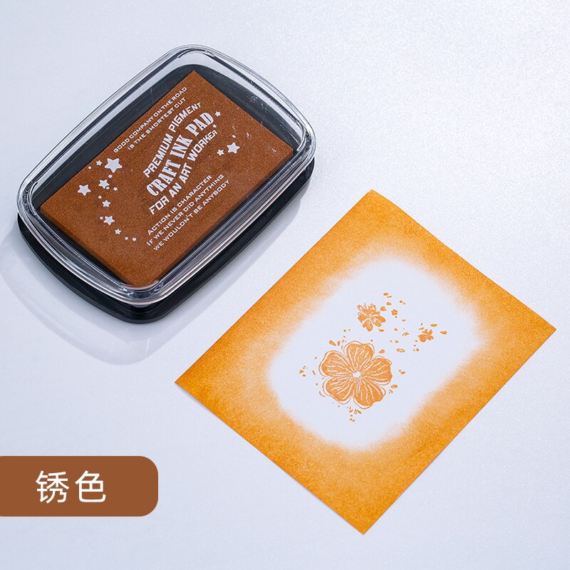COO NOTE ink pad oil planner scrapbooking silicone stamp DIY diary greeting card Wood Paper Craft: U