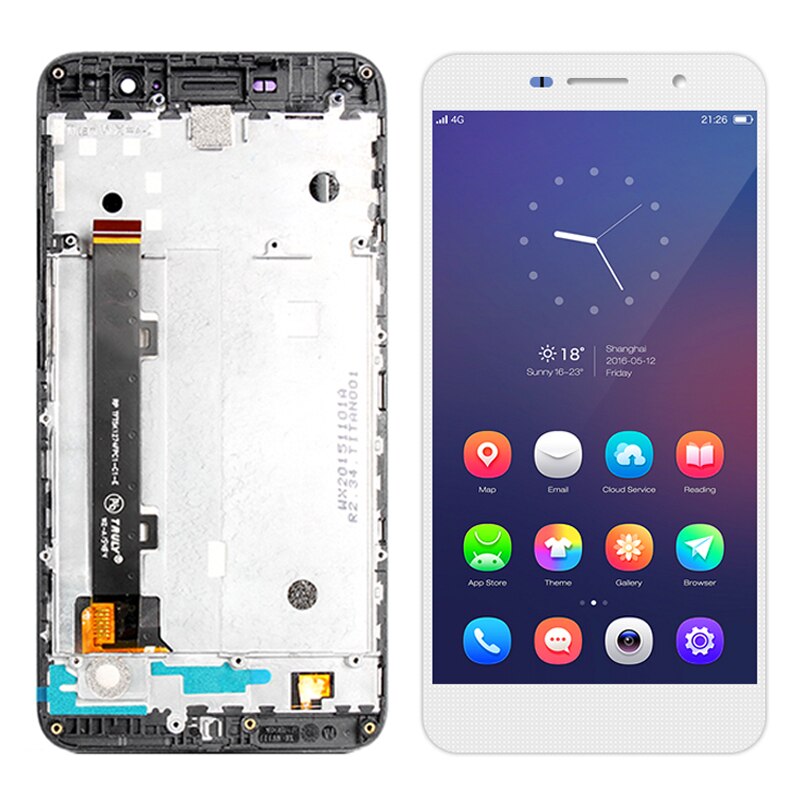 5,0 ''Für Huawei Ehre 4C Profi Y6 Profi Titte-U02 Titte-AL00 Titte-L01 LCD Anzeige Touchscreen Digitizer Montage Mit Rahmen Ersatz