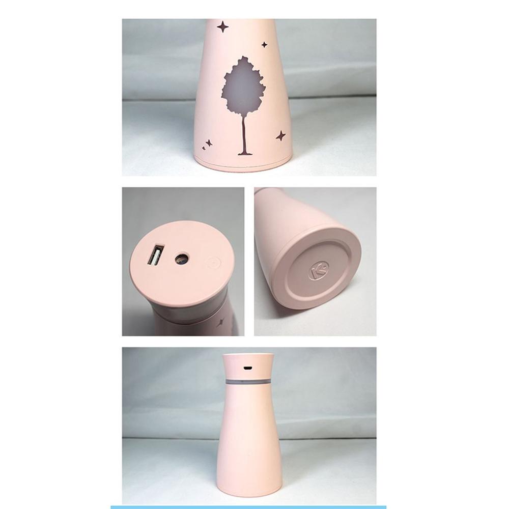 Luchtbevochtiger usb mini draagbare aromatherapie hydraterende luchtreiniger vernevelaar nachtlampje luchtbevochtiger