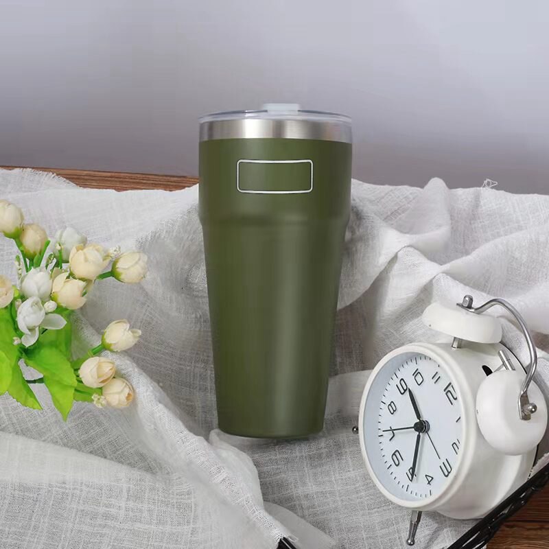 16oz 26oz Stackable Cup Travel Tumbler Stainless Steel Yety Termo Double Wall Insulated Coffee Termo Caneca Termica Water bottle: 26oz / 3