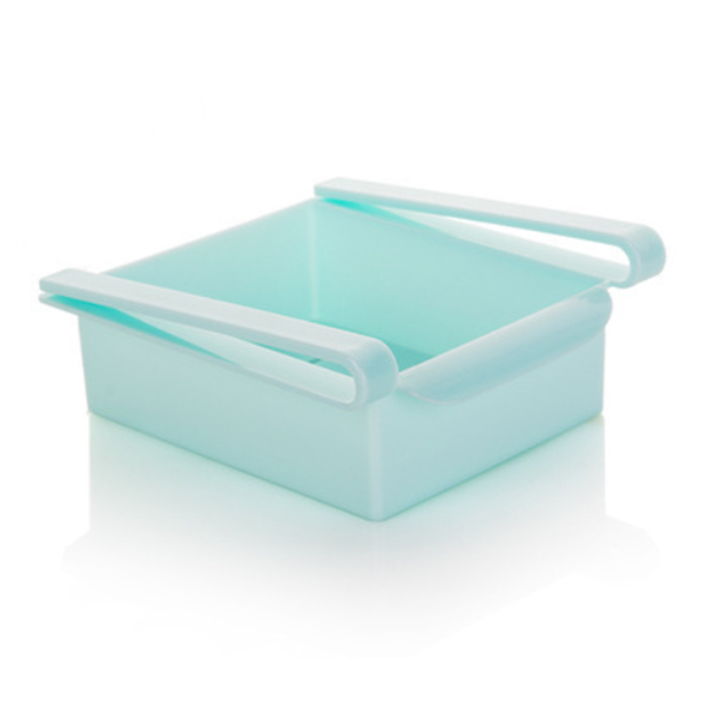 Refrigerator Storage Rack DIY Slide Kitchen Fridge Freezer Space Saver Organization Bathroom Shelf Rack Holder