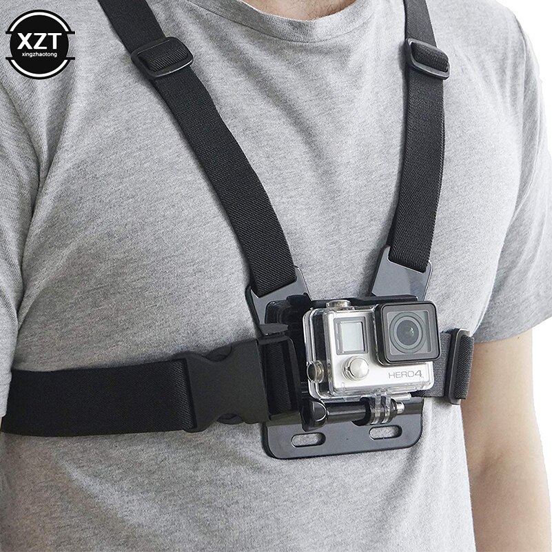 Borst Strap mount riem voor Gopro hero 7 6 5 Xiaomi yi 4 K Actie camera voor gopro accessoires GoPro SJCAM SJ4000 sport cam fix