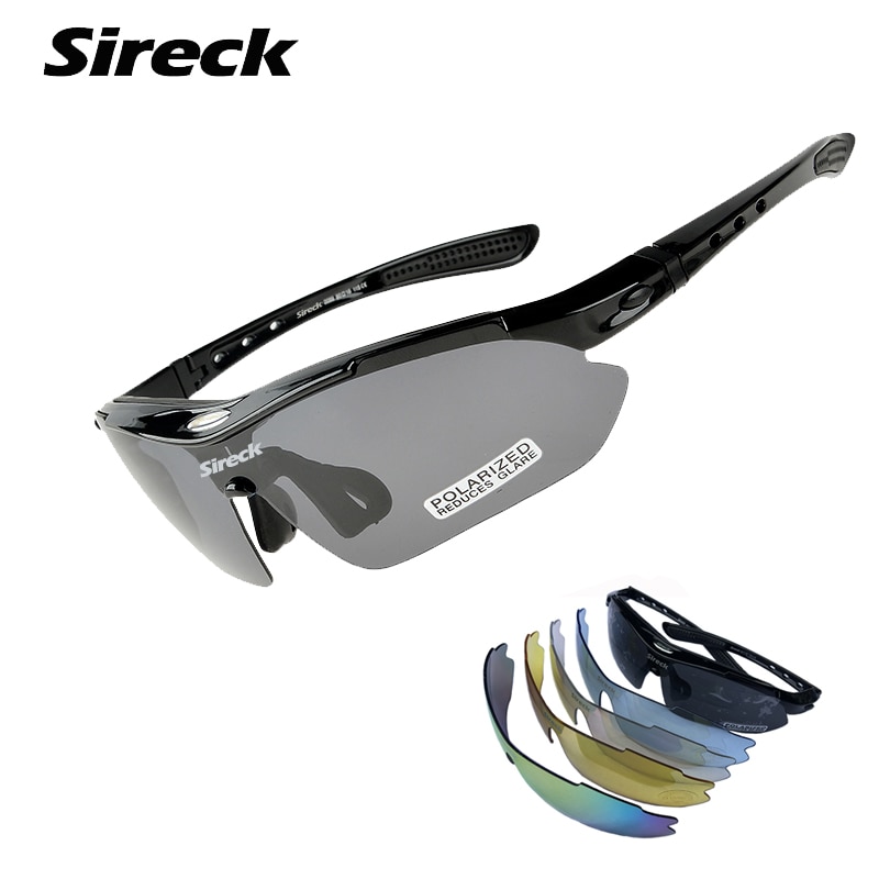 Sireck Vissen Bril UV400 Gepolariseerde Sport Bril Outdoor Veiligheid Wandelen Fiets Bril Zonnebril Vissen Brillen