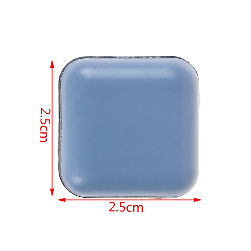 4/6/8 stk magi flytte anti-slitasje gulvmatte glideunderlag møbel bordunderstell beskytter og dalbane teppe bakken 6mm tykkelse: 4 stk  s25