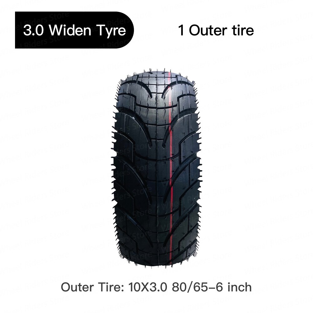 10 pulgadas 10X3.0 80/65-6 neumático de carretera scooter Eléctrico espesar ampliar neumático inflable zero 10x kaabo mantis neumático parte: Outer tire