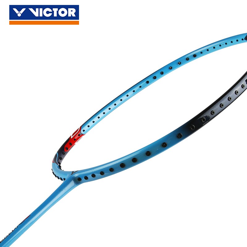 Raquette de Badminton professionnelle d'origine Victor en carbone avec poignée de sac BRS1900 CHA9500 JS DF90 Tk100 HXDF80