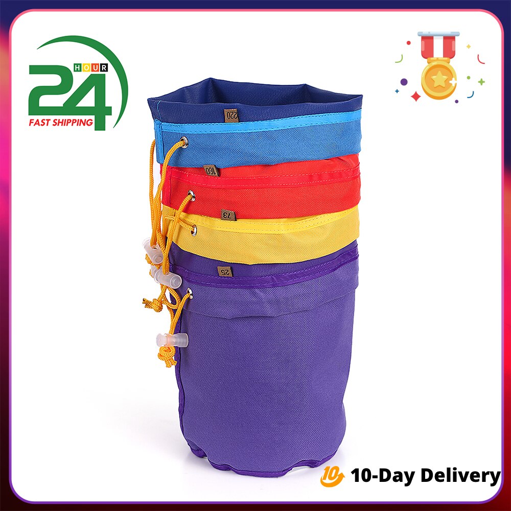 4pcs 1 Gallon Filter Bag Nylon Bubble Bag Herbal Ice Essence Extractor Kit Micron Extraction Bags with Pressing Screen