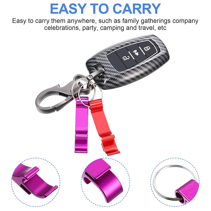 Portachiavi apribottiglie da birra da 10 pezzi. Bomboniere e regali di nozze. Portachiavi