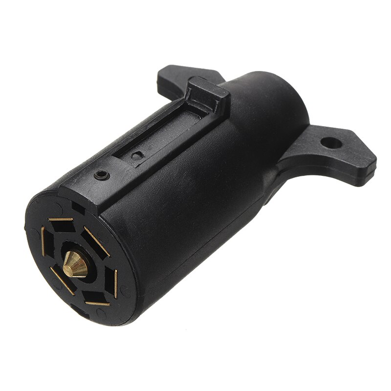 7 Pin Plug Round Male Metal Caravan Trailer Electric Trailer Brakes Truck Towing Electric Connector Lighting Board Plug Parts