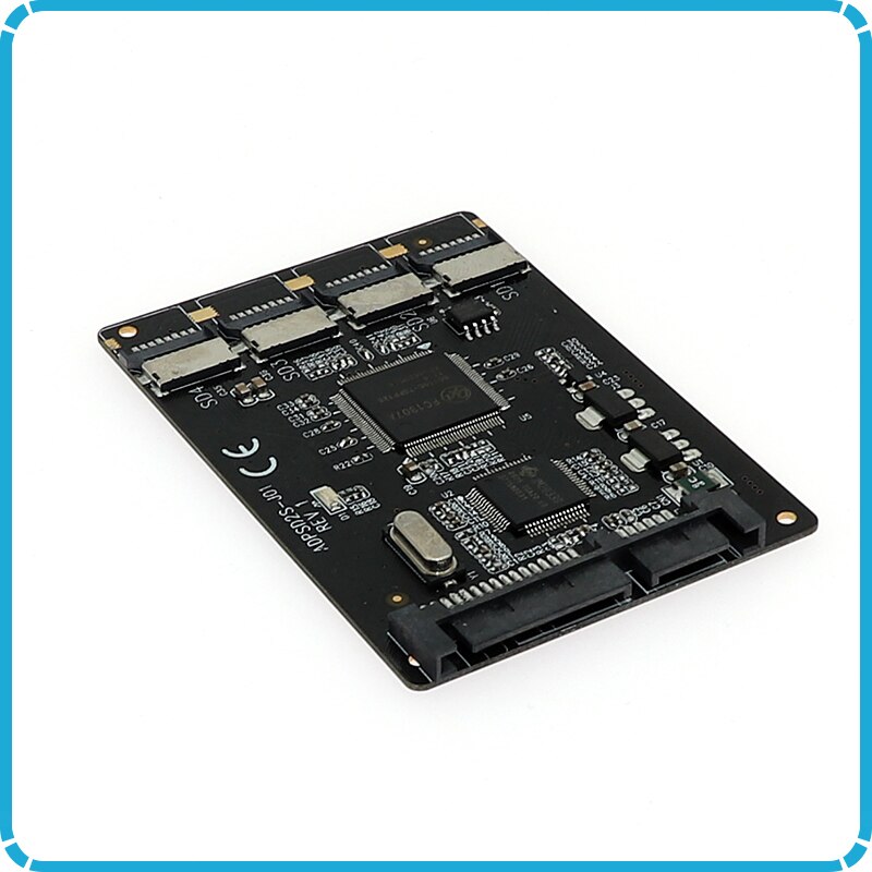 4 Micro SD to SATA 22 Pin SSD Adapter Converter Card