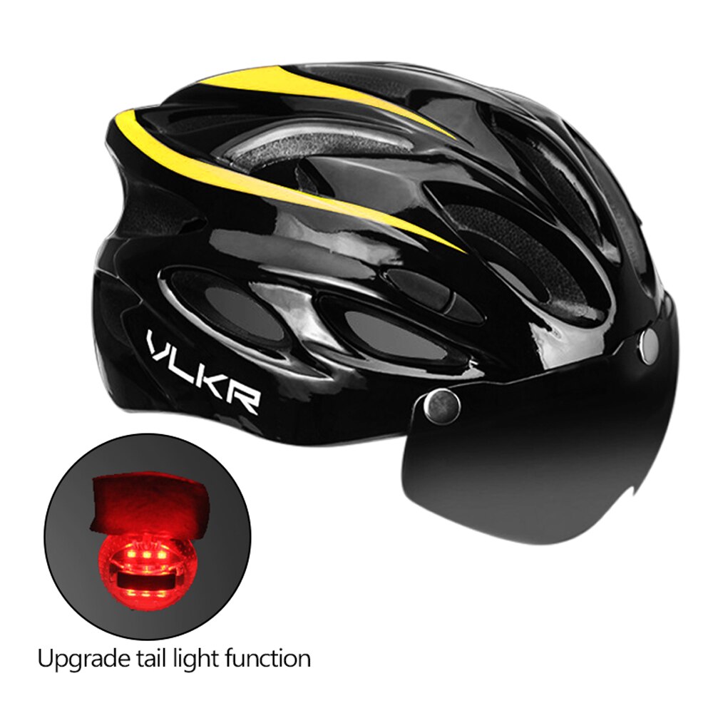 Mountain Fietshelm Fietshelm Ultralight Fietshelm Met Goggles Fietsen Apparatuur Fietsen Cap Mannen Vrouwen 