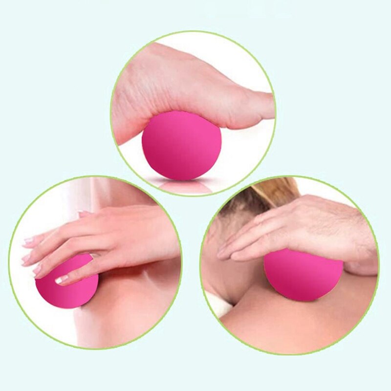Yoga Massage Ball Yoga Relaxtion Balls Silica Gel Stress Relief Balls Hand Foot Acupressure Message Balls