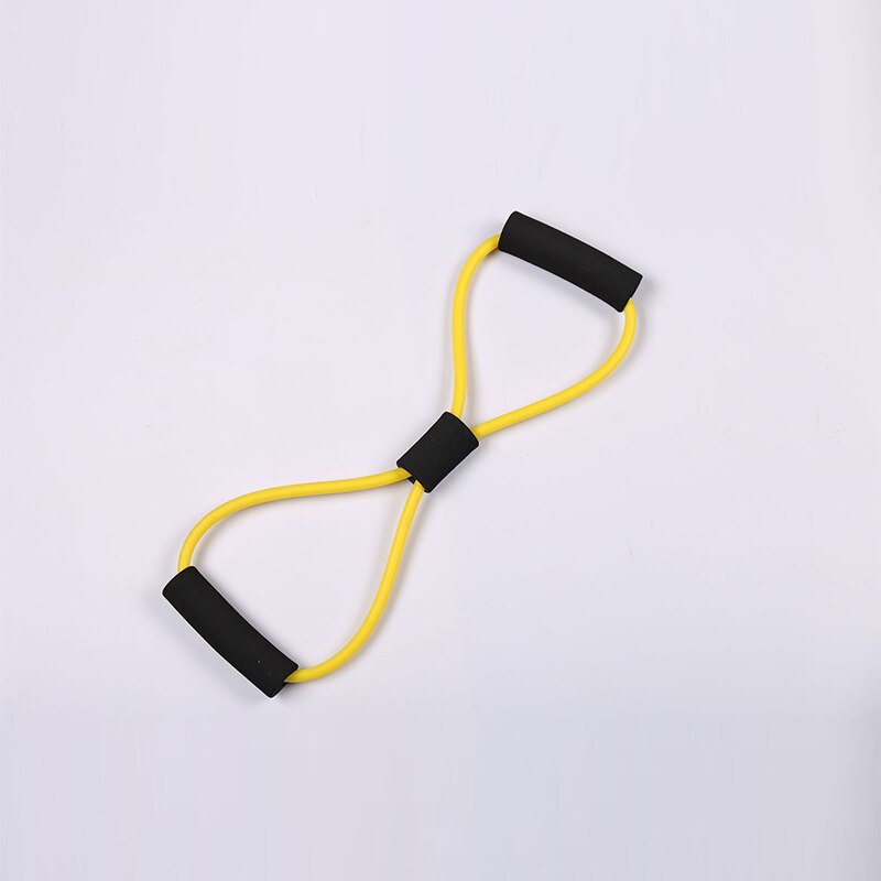 Cinta elástica de resistencia para entrenamiento de Crossfit, equipo de goma de látex para el pecho, Fitness, Yoga: MAA011-YW