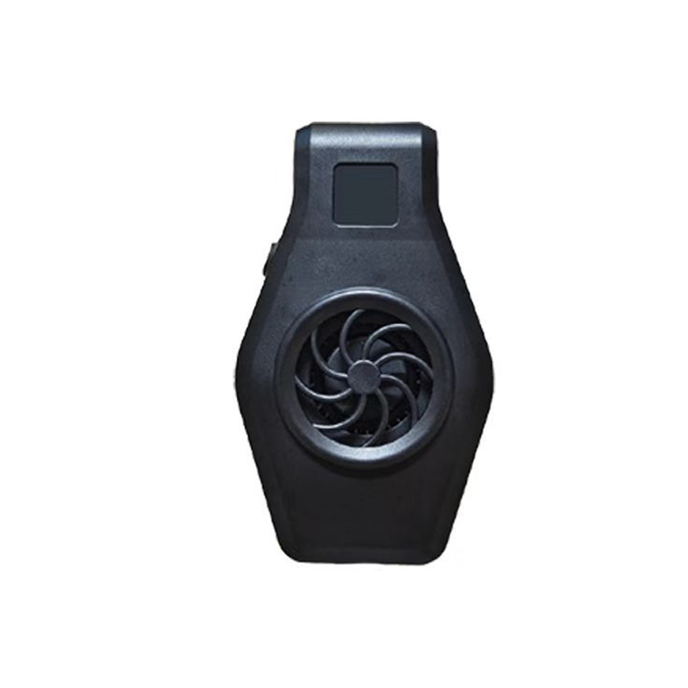 Enfriadores de acuario creativos de 2 velocidades de viento, ventilador de montaje en pared, dispositivo de refrigeración de tanque de peces de plástico, ventilador de refrigeración ajustable para acuario: Blanco