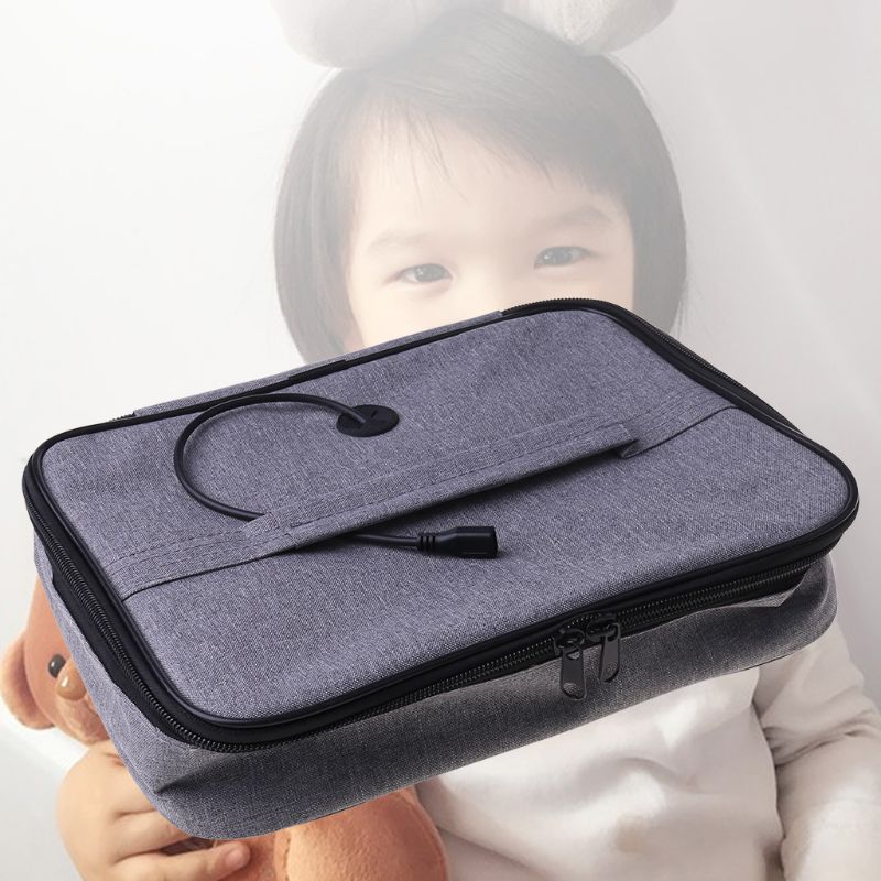 Uv-sterilisatietas voor in de auto, usb-aansluiting, uv-desinfectietas, draagbare sterilisatietas voor maskers/flessen/tandenborstels/schoonheidstools