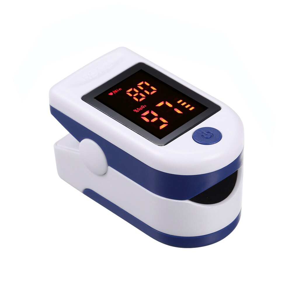 Fingertip Pulse Oximeter with LED Display Home Digital Oximeter Blood Oxygen Sensor Saturation SpO2 Monitor Measurement Meter: style 11