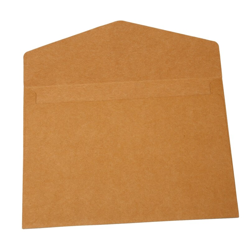 20Pcs Retro Uitnodiging Brief Uitnodiging Envelop Dikker Papier Geen. 7 Envelop Geschikt Voor Verjaardagen, Bruiloften, Etc.