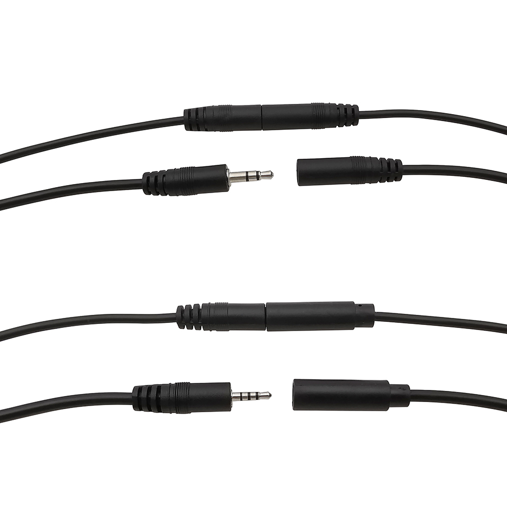 1/5 Uds 2,5mm 3,5mm Mono Cable de Audio estéreo macho hembra conector Jack 2/3/4Pin Cable de extensión DIY auricular micrófono Cable de reparación