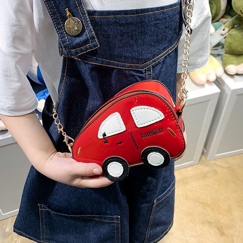 Mini dames schoudertassen crossbody tas auto cartoon portemonnee dames kleine schouder opbergtassen