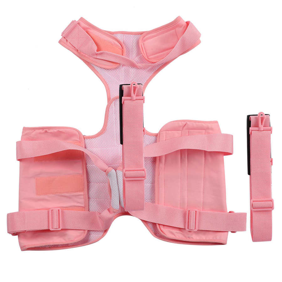 Adjustable Pet Dog Chest Strap Walking Control Harness Mesh Vest Leash: S