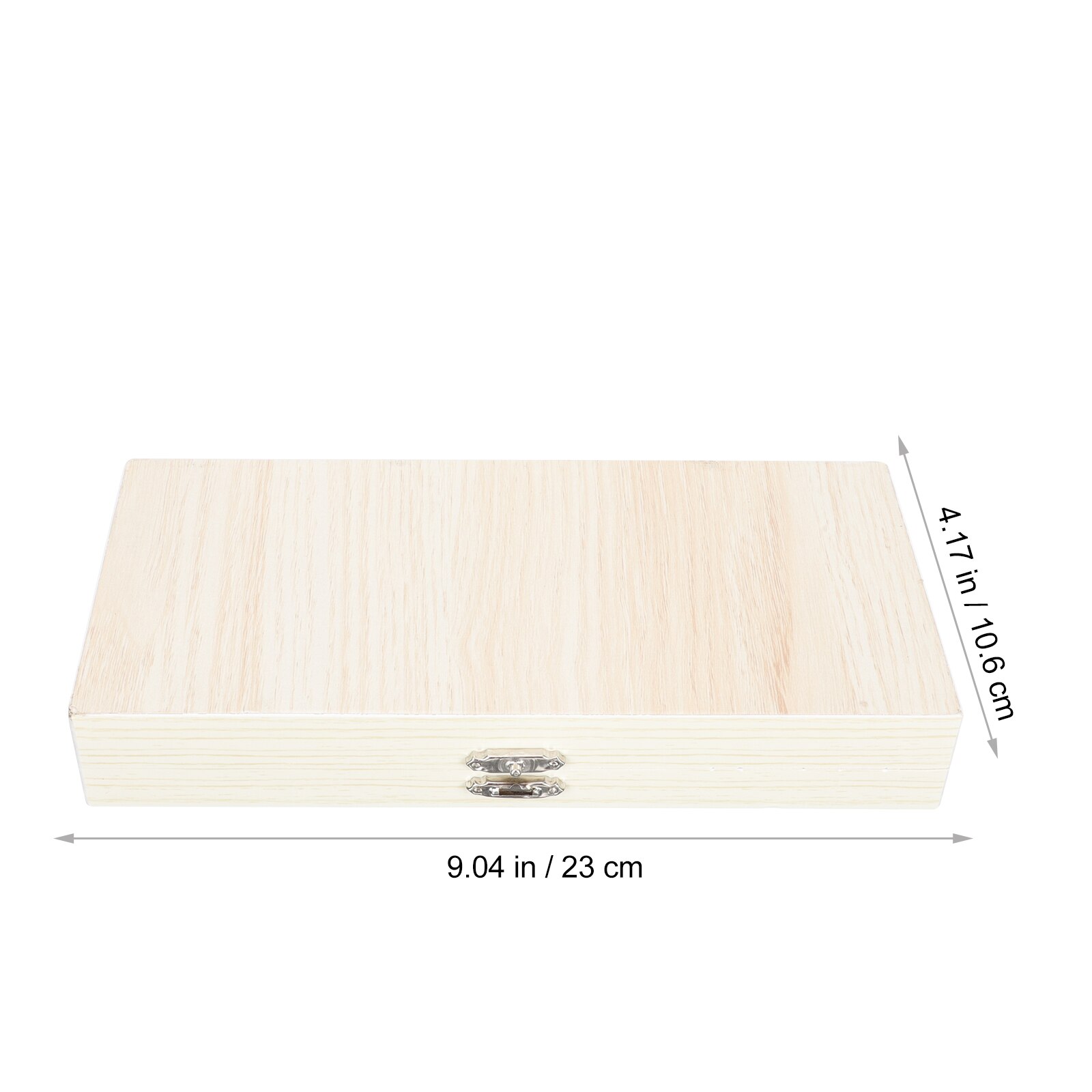 Wooden Specimen Slide Storage Box 50-Slot Plant Insect Specimen Slide Case