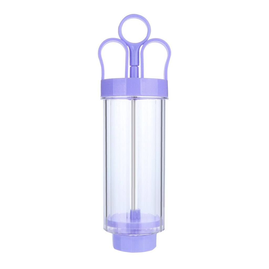 Cookie Biscuit Maken Maker Pomp Persmachine Decor Keuken Mold Gereedschap Set: purple 