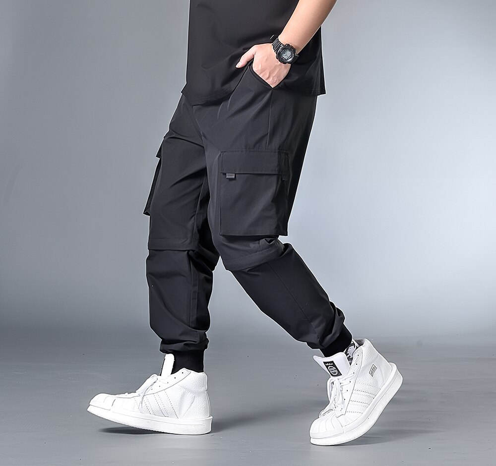 7xl 6xl xxxxl herre haremsbukser herre høstjoggers hofte hopp bukser herre streetwear bomull fritidsbukser avtagbar bukse