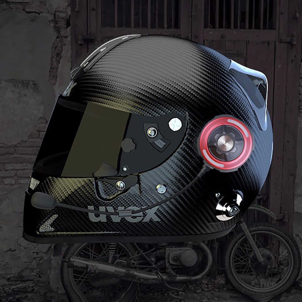 Neue Motorrad Helm Headset Wasserdichte Bluetooth Knochen Leitung Kopfhörer Moto Freisprecheinrichtung Musik Spieler
