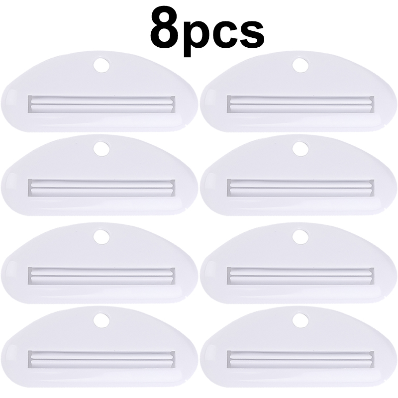 Tandpasta Knijpers Muur Opknoping Geperst Clips Tandpasta Tube Clip Gezichtsreiniger Saving Puch Dispenser Badkamer Benodigdheden: Blauw