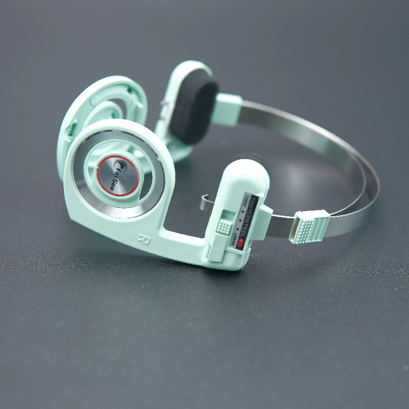 Farsoo portable pro reparationstillbehör för koosso headband kompatibel med ksc 75 ksc 35 pp hörlurar högtalarelement: Grön