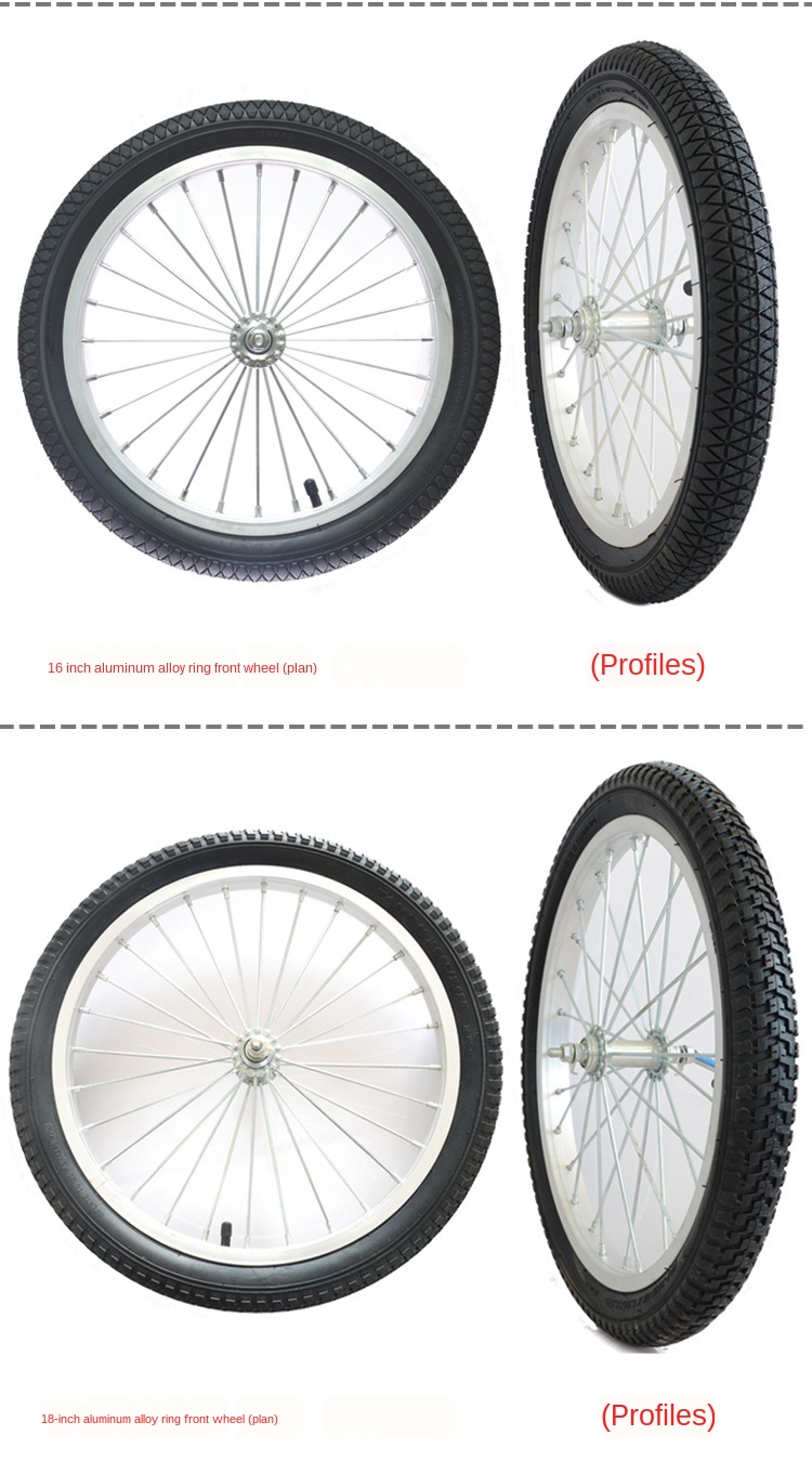 freundlicher Fahrrad Felge Aluminium Räder 12/14/1... Grandado